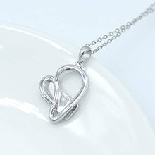 Load image into Gallery viewer, ACJNA 925 Sterling Silver Heart Pendant Piano Keyboard Necklace Music Jewelry for Women Girls
