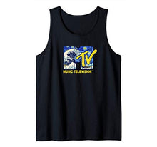 Load image into Gallery viewer, Mademark x MTV - MTV Great Wave Starry Night Logo Tank Top
