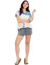 Load image into Gallery viewer, Motherhood Maternity Women's Maternity French Terry Underbelly Short, Heather Grey, Large
