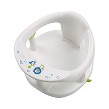 Load image into Gallery viewer, Baby Bath Seat Newborn Surround Sit Me Up Floor Seat Bath Seat Infant Bathroom Chair Bathtub Shower Stool for 6 Months&amp;Up Tub Sitting Up (White)
