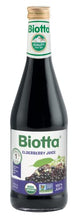 Load image into Gallery viewer, Biotta Organic Elderberry Juice - Naturally Sweetened Fruit Juice For Optimal Immune Support Function - With Immunity Boosting Elderberries - Good Source of Potassium (16.9 Fl Oz, Pk of 6)
