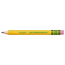 Load image into Gallery viewer, Dixon Ticonderoga Company Golf Pencil, Ticonderoga, 3.5", 72/Box, Yellow (DIX13472)
