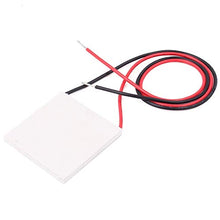Load image into Gallery viewer, HiLetgo 2pcs TEC1-12706 Semiconductor Refrigeration Tablets TEC1-12706 12V 6A Heatsink Thermoelectric Cooler Cooling Peltier Plate Module 40x40MM
