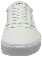 Load image into Gallery viewer, Vans Men's Ward Sneaker, Canvas White White, 9
