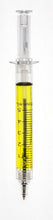 Load image into Gallery viewer, 8 Syringe Designed Pens, 8 Different Coloured Syringe Pen All Black Ink Great for Nurse Costume or Doctor Gift

