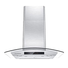 Load image into Gallery viewer, CIARRA Range Hood 30 inch with Soft Touch Control Kitchen Hood Vent with Auto Shut Off Function
