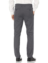 Load image into Gallery viewer, Kenneth Cole REACTION Men's Shadow Check Stretch Slim Fit Dress Pant, Charcoal, 34Wx30L

