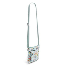 Load image into Gallery viewer, Vera Bradley Signature Cotton Mini Hipster Crossbody Purse with RFID Protection, Floating Garden
