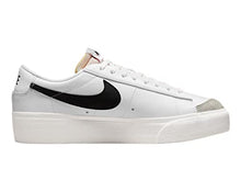 Load image into Gallery viewer, Nike Women's Blazer Low Platform White/Black-Sail-Team Orange (DJ0292 101) - 8
