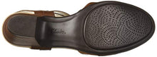 Load image into Gallery viewer, Clarks womens Valarie Rally Heeled Sandal, Mahogany Leather, 8.5 US
