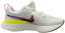 Load image into Gallery viewer, Nike React Infinity Run Flyknit 2 Womens Casual Running Shoe Ct2423-600 (9, White/Black/Sail/Pink Blast, Numeric_9)
