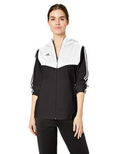 Load image into Gallery viewer, adidas Women's Alphaskin Tiro Windbreaker, Black/White, X-Small
