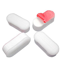 Load image into Gallery viewer, FOOFOO Bidet Toilet Seat Bumper for Bidet Attachment with Strong Adhesive White 4PACK
