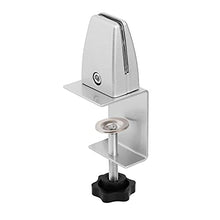Load image into Gallery viewer, Zetek 2pcs Sneeze Guard C-Clamp Support - Dual Direction Adjustable 1/8" - 1/4" Materials, up to 2" Countertop
