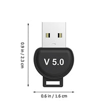 Load image into Gallery viewer, SOLUSTRE USB 5. 0 Adapter PC Wireless Signal Receiver Transmitter Support Wireless Audio Adapter Multiple Device Connections for Headset Mouse Keyboard Printer Speaker
