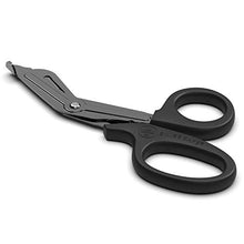 Load image into Gallery viewer, 7.5" EMT Trauma Shears (Various Colors) - Heavy Duty Bandage Scissors, Military-Grade for Doctors, Nurse, Paramedic First Responder and First Aid Emergency Trauma Kits (Black Shears)
