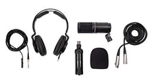 Load image into Gallery viewer, Zoom ZDM-1 Podcast Mic Pack, Podcast Dynamic Microphone, Headphones, Tripod, Windscreen, XLR Cable, For Recording Podcasts
