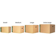 Load image into Gallery viewer, Medium Moving Boxes with Handles Pack of 20 – 18"x14"x12" – Cheap Cheap Moving Boxes
