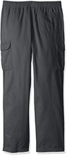 Load image into Gallery viewer, The Children's Place boys Pull On Cargo Pants, Gray Steel, 4 husky
