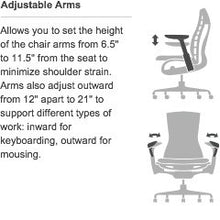 Load image into Gallery viewer, Herman Miller Embody Ergonomic Office Chair | Fully Adjustable Arms and Carpet Casters | Black Rhythm
