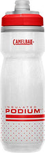 Load image into Gallery viewer, CamelBak Podium Chill Insulated Bike Water Bottle - Squeeze Bottle - 21oz, Fiery Red/White

