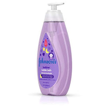Load image into Gallery viewer, Johnson's Bedtime Baby Bubble Bath with Relaxing &amp; Soothing NaturalCalm Aromas, Hypoallergenic, Gentle &amp; Tear-Free Nighttime Bubble Bath for Babies, Kids &amp; Toddlers, 27.1 fl. oz
