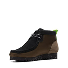 Load image into Gallery viewer, Men's Clarks Original Wallabee FTRE Made in Portugal, Green Combi, 9.5
