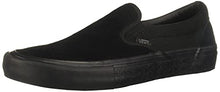 Load image into Gallery viewer, Vans Men's Slip-On Pro Skate Shoe Blackout 8.5
