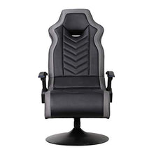 Load image into Gallery viewer, X Rocker 5152401 Zeta PC Chair 2.0 BT, 25.2" x 27.56" x 48.43", Black
