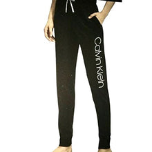 Load image into Gallery viewer, Calvin Klein Women's 2 Pack French Terry Joggers (Black/Wolf, Medium)

