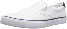 Load image into Gallery viewer, Lugz Men's Clipper Classic Slip-on Fashion Sneaker, White/Peacoat Blue, 9

