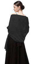 Load image into Gallery viewer, Shawls Scarves Wraps For Dresses Soft Chiffon Scarf Wedding Stole For women (Green, Length(79") Width(19"))
