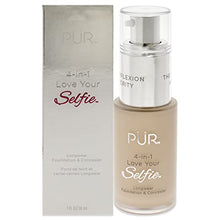 Load image into Gallery viewer, PÜR 4-in-1 Love Your Selfie Longwear Foundation &amp; Concealer, Full Coverage Liquid Foundation, Hydrating Formula, Cruelty Free
