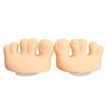 Load image into Gallery viewer, ☀ Dergo ☀Toothbrush holder ,Funny Cute Toe Foot Shaped Pen Pencil Toothbrush Holder Stand Mount Seat Rack
