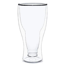 Load image into Gallery viewer, Dragon Glassware Beer Glass, Insulating Double Walled Glass, 13.5-Ounce
