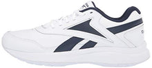 Load image into Gallery viewer, Reebok Men's Walk Ultra 7 DMX Max Shoe, White/Collegiate Navy/Collegiate Royal, 10.5 M US
