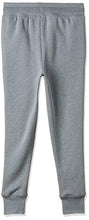Load image into Gallery viewer, Under Armour girls Rival Fleece Joggers , Steel Light Heather (036)/Black , Youth Small
