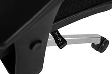 Load image into Gallery viewer, WorkPro 12000 Series Ergonomic Mesh/Fabric Mid-Back Manager's Chair, Black/Chrome
