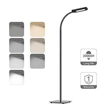 Load image into Gallery viewer, Floor Lamp, Lamps for Living Room TECKIN Reading Lamp Dimmable Adjustable Standing Lamp for Bedroom Office, 4 Level Brightness &amp; 3 Color Temperatures
