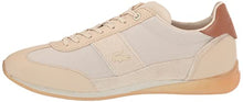Load image into Gallery viewer, Lacoste Men's Angular Sneaker, Natural/Off White, 11
