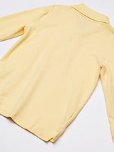 Load image into Gallery viewer, The Children's Place Boys' Baby and Toddler Uniform Long Sleeve Pique Polo, New Yellow, 6-9 Months
