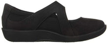 Load image into Gallery viewer, Clarks womens Sillian Bella Mary Jane Flat, Black, 8.5 US
