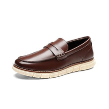Load image into Gallery viewer, Bruno Marc Men's Casual Dress Shoes Slip-on Lightweight Penny Loafers, Dark Brown, Size 9.5, SBLS2349M
