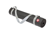 Load image into Gallery viewer, Manduka Journey On Commuter Yoga Mat Carrier, Adjustable Cotton Strap, Suitable for all Yoga Mats, Heather Grey and Bliss
