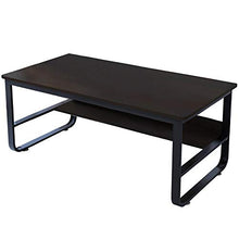 Load image into Gallery viewer, Haluoo 55" X 28" Computer Desk with Storage Shelf Modern Student Writing Desk Pc Laptop Holder Desk Study Reading Table Game Workstation for Home Office Study Room (Black)
