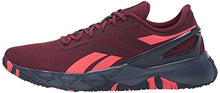 Load image into Gallery viewer, Reebok Men's Nanoflex Cross Trainer, Maroon/Vector Navy, 12
