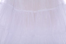 Load image into Gallery viewer, Dresstells Women's Vintage Rockabilly Petticoat Skirt Tutu 1950s Underskirt white XL

