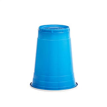 Load image into Gallery viewer, AmazonCommercial Plastic Cups, 16oz, Orange, Light Blue, Purple, Lime Green, Pack of 120
