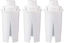 Load image into Gallery viewer, Amazon Basics Replacement Water Filters for Water Pitchers, Compatible with Brita - 3-Pack
