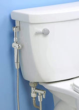 Load image into Gallery viewer, RinseWorks- All Brass Aquaus 360 Handheld Bidet Sprayer for Toilet - NSF Plumbing Code Certified for Legal Installation - Ergonomic Dual Thumb Pressure Controls- 3”-11” Spray Reach - 5 Year Warranty
